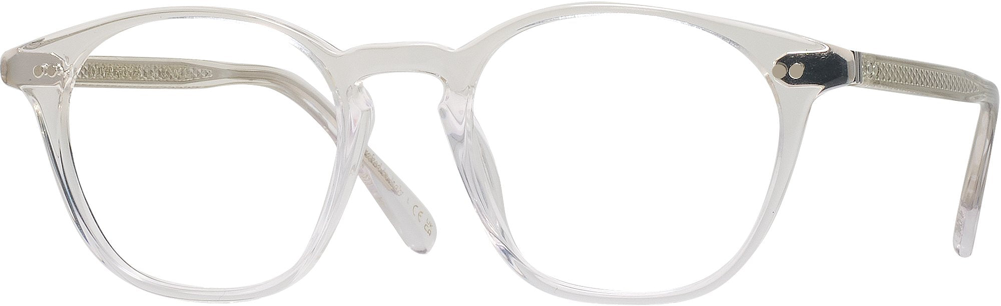 Buff crystal Gradient Oliver Peoples 5533U Single Vision Full Frame ReadingGlasses