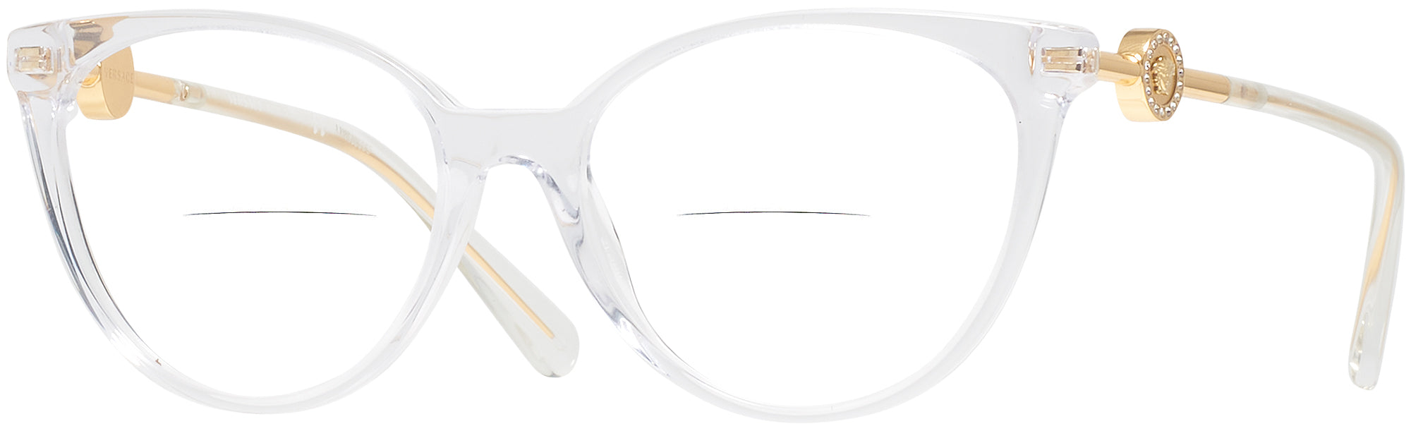 Versace eyeglasses outlet clear