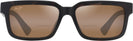Rectangle Dark Havana/hcl Bronze Lens Maui Jim Hiapo Asian Fit 655 Bifocal Reading Sunglasses View #2