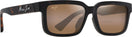 Rectangle Dark Havana/hcl Bronze Lens Maui Jim Hiapo Asian Fit 655 Bifocal Reading Sunglasses View #1