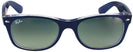 Wayfarer Matte Blue Ray-Ban 2132L View #2