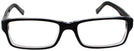 Rectangle Black Ray-Ban 5169 Progressive No-Lines View #2