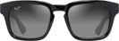 Square Black/Neutral Grey Lenses Maui Jim Maluhia 643 View #2