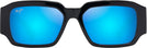 Rectangle Black/Blue Hawaii Lenses Maui Jim Kupale 639 View #2