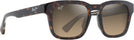 Square Dark Havana/HCL Bronze Lenses Maui Jim Maluhia 643 View #1