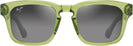 Square Grass Green/Neutral Grey Lenses Maui Jim Maluhia 643 View #2