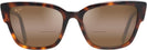 Cat Eye,Rectangle Tortoise W/hcl Bronze Lens Maui Jim Kou 884 Bifocal Reading Sunglasses View #2