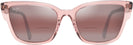Cat Eye,Rectangle Translucent Pink W/maui Rose Lens Maui Jim Kou 884 Bifocal Reading Sunglasses View #2