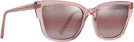 Cat Eye,Rectangle Translucent Pink W/maui Rose Lens Maui Jim Kou 884 Bifocal Reading Sunglasses View #1