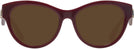 Round Bordeaux Burberry 2404 Progressive No-Line Reading Sunglasses View #2