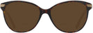 Cat Eye Dark Havana Burberry 4216 Bifocal Reading Sunglasses View #2