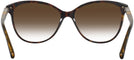 Cat Eye Dark Havana Burberry 4216 w/ Gradient Progressive No-Line Reading Sunglasses View #4