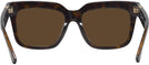 Square,Oversized Dark Havana Burberry 4419 Progressive No-Line Reading Sunglasses View #4