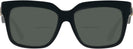 Square,Oversized Black Burberry 4419 Bifocal Reading Sunglasses View #2