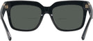 Square,Oversized Black Burberry 4419 Bifocal Reading Sunglasses View #4