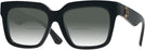 Square,Oversized Black Burberry 4419 w/ Gradient Bifocal Reading Sunglasses View #1