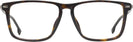 Square Dark Havana Hugo Boss 0931 Progressive No-Lines View #2