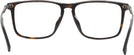 Square Dark Havana Hugo Boss 0931 Progressive No-Lines View #4