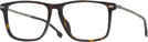 Square Dark Havana Hugo Boss 0931 Single Vision Full Frame View #1