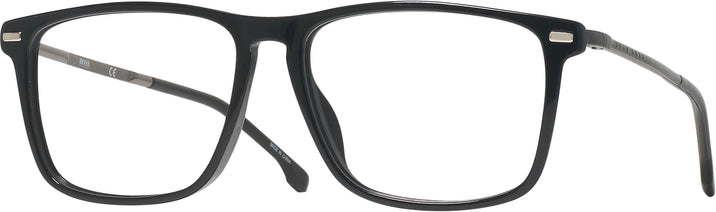 Square Black Hugo Boss 0931 Single Vision Full Frame View #1