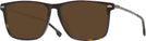 Square Dark Havana Hugo Boss 0931 Progressive No-Line Reading Sunglasses View #1