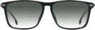 Square Black Hugo Boss 0931 w/ Gradient Bifocal Reading Sunglasses View #2