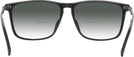 Square Black Hugo Boss 0931 w/ Gradient Bifocal Reading Sunglasses View #4