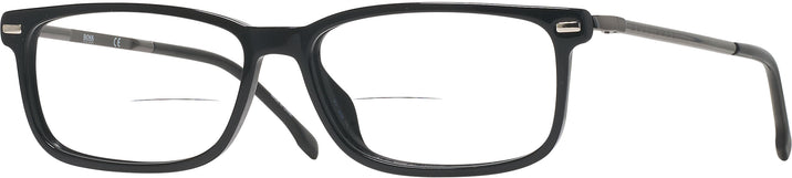 Rectangle Black Hugo Boss 0933 Bifocal View #1