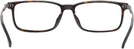 Rectangle Dark Havana Hugo Boss 0933 Single Vision Full Frame View #4