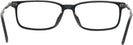 Rectangle Black Hugo Boss 0933 Computer Style Progressive View #4