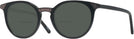 Round Black Stanton Bifocal Reading Sunglasses View #1