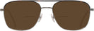 Aviator,Square Ruthenium Carrera 211/SAM Bifocal Reading Sunglasses View #2