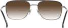 Aviator,Square Ruthenium Carrera 211/SAM w/ Gradient Bifocal Reading Sunglasses View #4