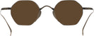 Unique Bronze Edsal Progressive No-Line Reading Sunglasses View #4