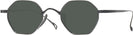 Unique Matte Black Edsal Progressive No-Line Reading Sunglasses View #1