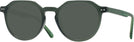 Round Green Lenox Progressive No-Line Reading Sunglasses View #1