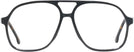 Aviator Black With Tortoise Temple Newport Progressive No-Lines View #2