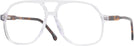 Aviator Crystal With Tortoise Temple Newport Progressive No-Lines View #1