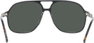 Aviator Black With Tortoise Temple Newport Progressive No-Line Reading Sunglasses View #4