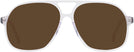 Aviator Crystal With Tortoise Temple Newport Progressive No-Line Reading Sunglasses View #2