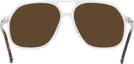 Aviator Crystal With Tortoise Temple Newport Progressive No-Line Reading Sunglasses View #4