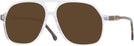 Aviator Crystal With Tortoise Temple Newport Progressive No-Line Reading Sunglasses View #1