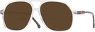 Aviator Crystal With Tortoise Temple Newport Bifocal Reading Sunglasses View #1