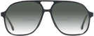 Aviator Black With Tortoise Temple Newport w/ Gradient Bifocal Reading Sunglasses View #2