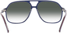 Aviator Blue Newport w/ Gradient Progressive No-Line Reading Sunglasses View #4