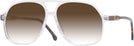 Aviator Crystal With Tortoise Temple Newport w/ Gradient Progressive No-Line Reading Sunglasses View #1