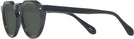 Round Black Truman Progressive No Line Reading Sunglasses View #3