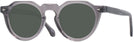 Round Transparent Grey Truman Progressive No Line Reading Sunglasses View #1