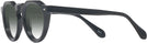 Round Black Truman w/ Gradient Bifocal Reading Sunglasses View #3