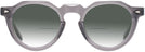 Round Transparent Grey Truman w/ Gradient Bifocal Reading Sunglasses View #2